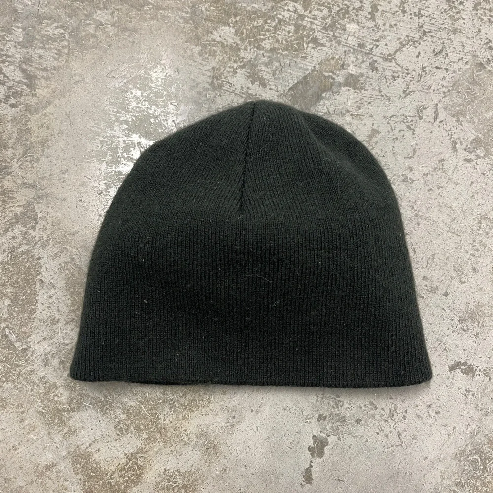 Jordan Youth Beanie Black Neon Yellow Jumpman Logo Knit Hat 1554-982-316